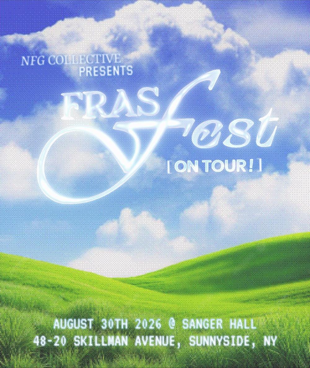 FRAS FEST ON TOUR event poster
